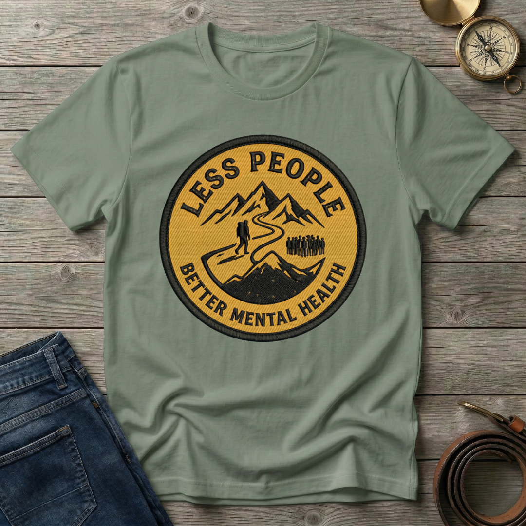 LESS PEOPLE T-SHIRT
