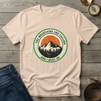 THE MOUNTAINS ARE CALLING T-SHIRT