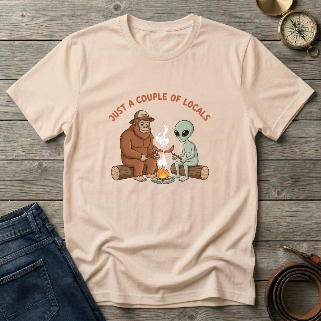 JUST A COUPLE OF LOCALS T-SHIRT