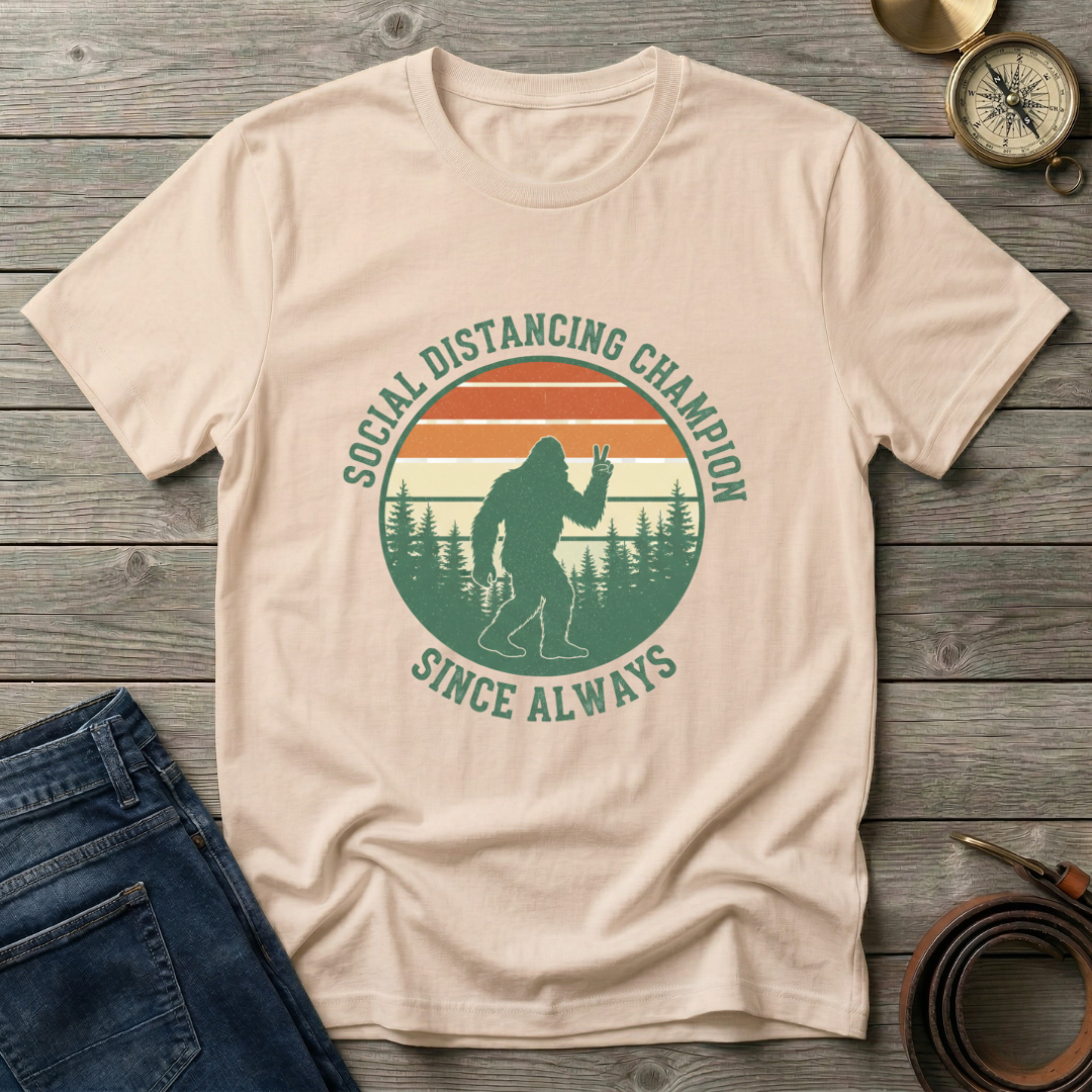 SOCIAL DISTANCING CHAPION T-SHIRT