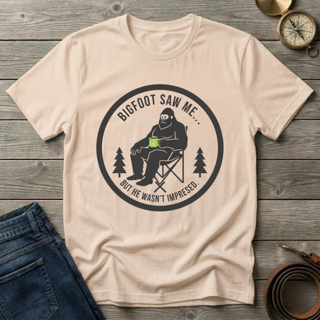 BIGFOOT SAW ME T-SHIRT