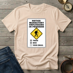 MANDITORY UNPLUGGING T-SHIRT