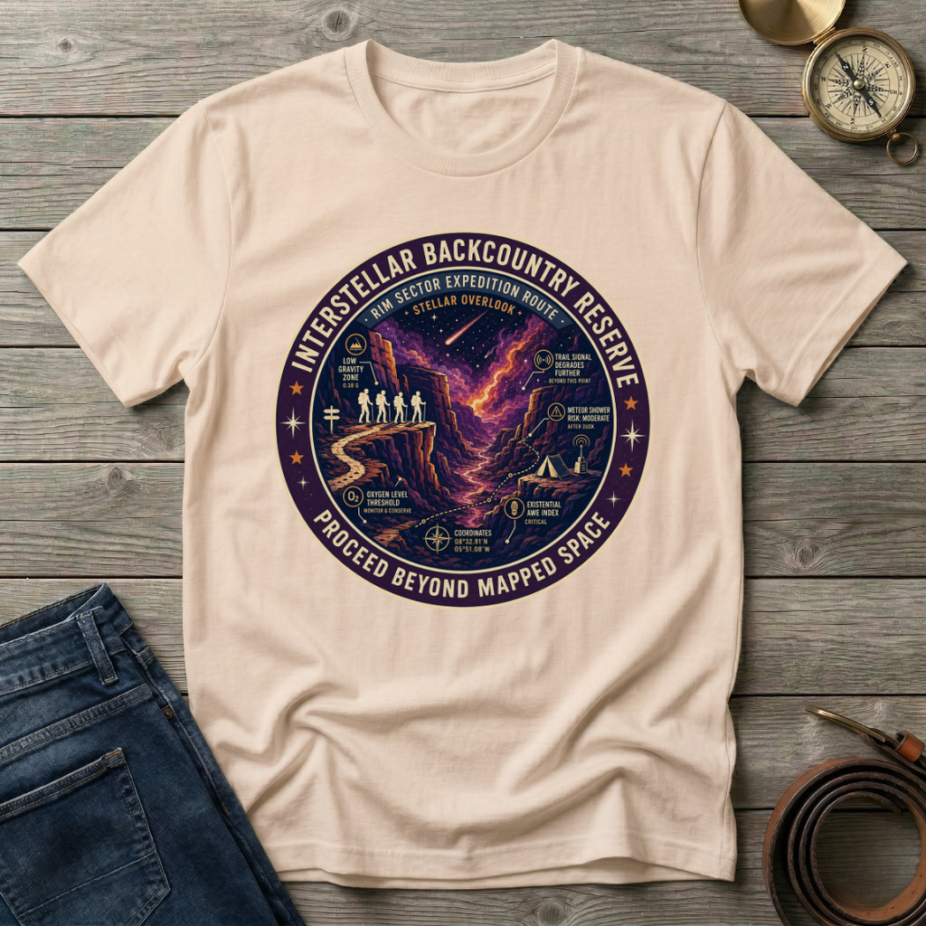 INTERSTELLAR BACKCOUNTRY T-SHIRT