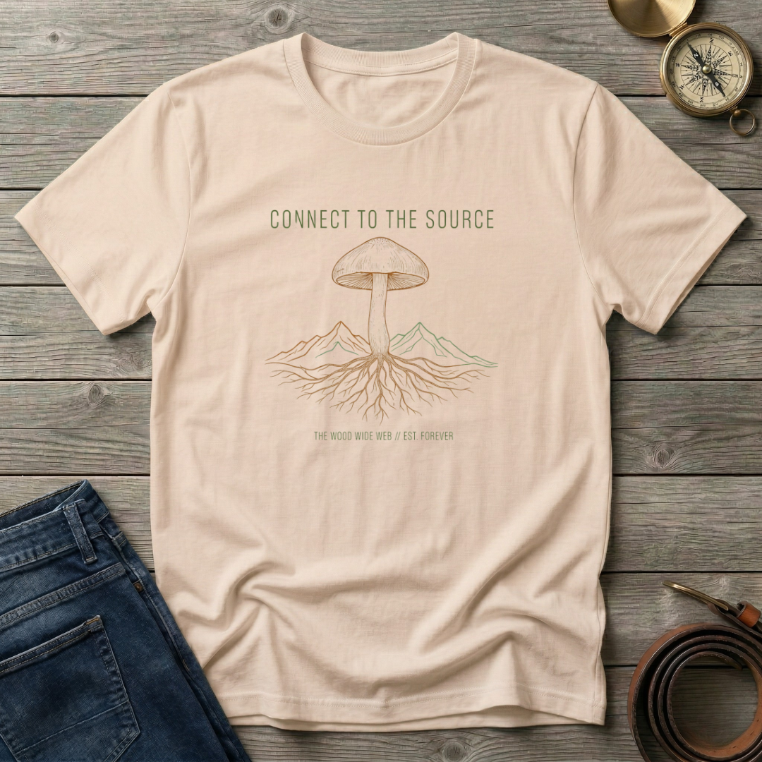 CONNECTING TO THE SOURCE  T-SHIRT