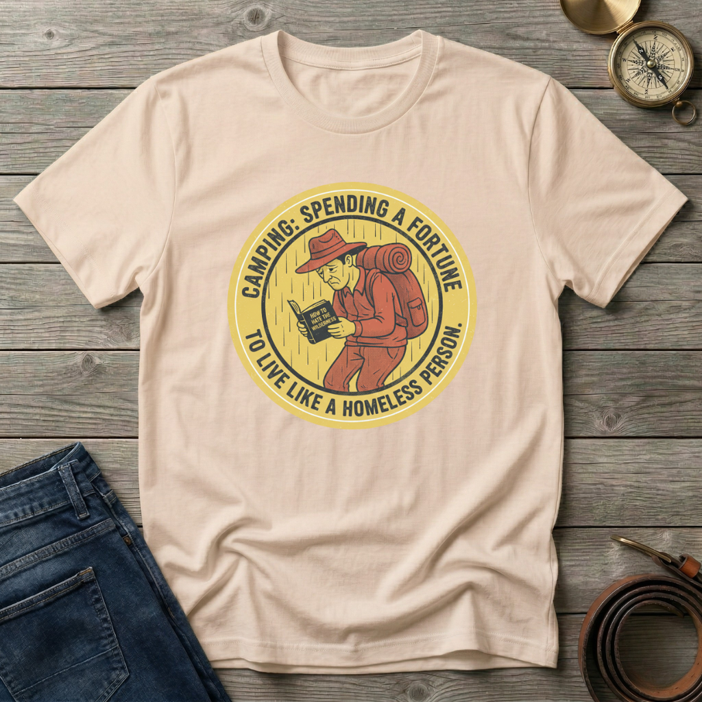 CAMPING SPENDING T-SHIRT