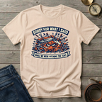 WHILE WE WERE PITCHING THE TENT T-SHIRT