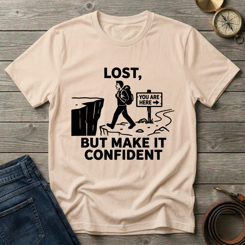 LOST BUT MAKE IT CONFIDENT  T-SHIRT