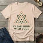 CLEAR MIND WILD SOUL T-SHIRT