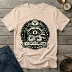 MY SOCIAL BATTERY DIED IN THE WOODS T-SHIRT