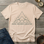 SEEK HIGHER GROUND T-SHIRT
