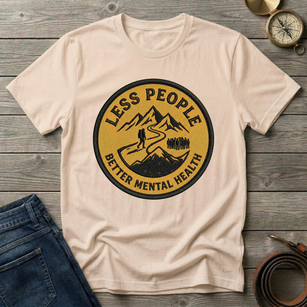 LESS PEOPLE T-SHIRT