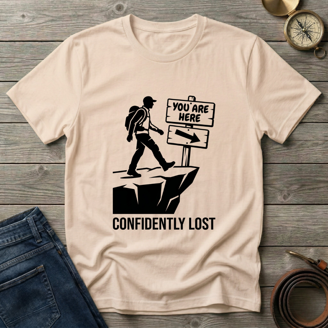 CONFIDENTLY LOST T-SHIRT
