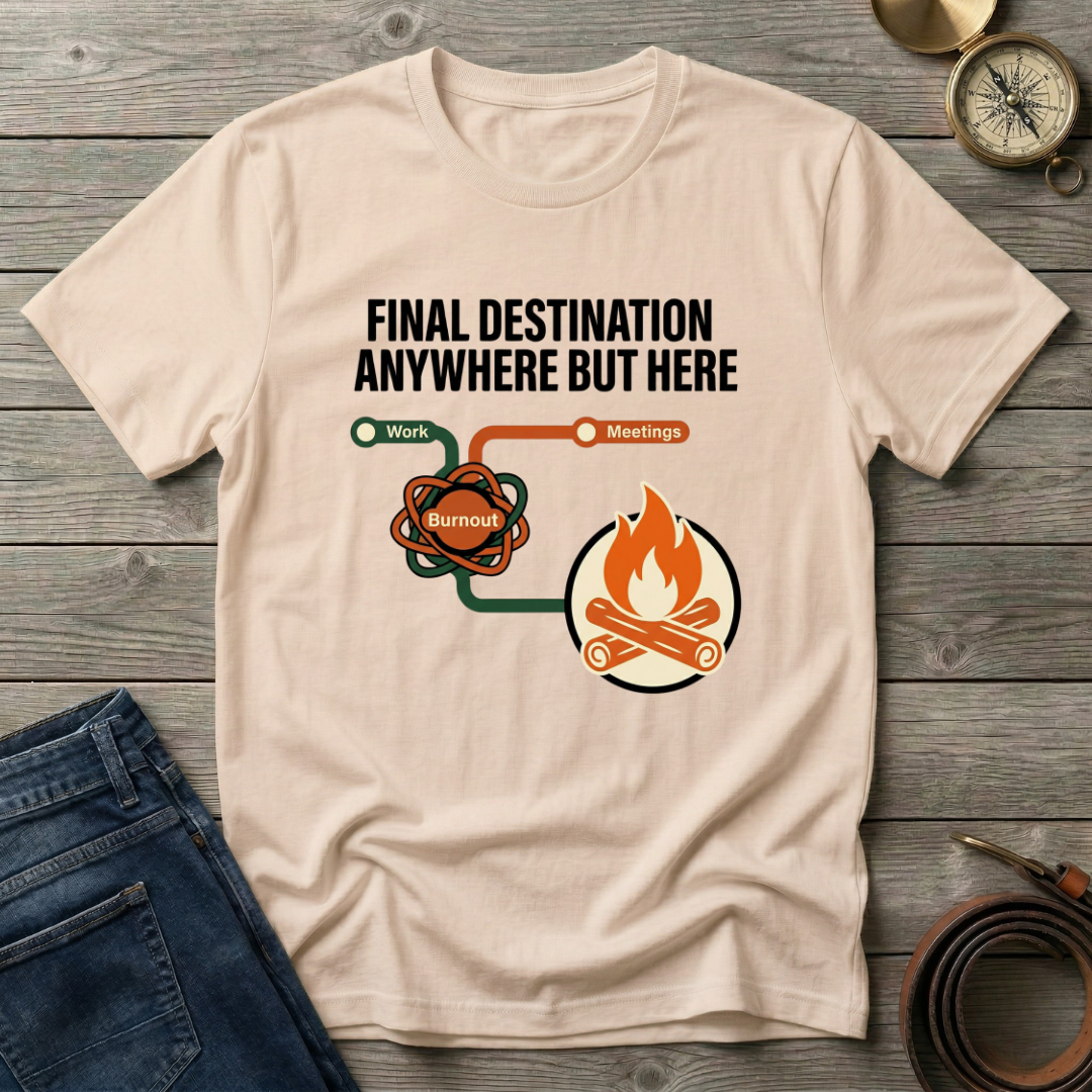 FINAL DESTINATION ANYWHERE BUT HERE T-SHIRT
