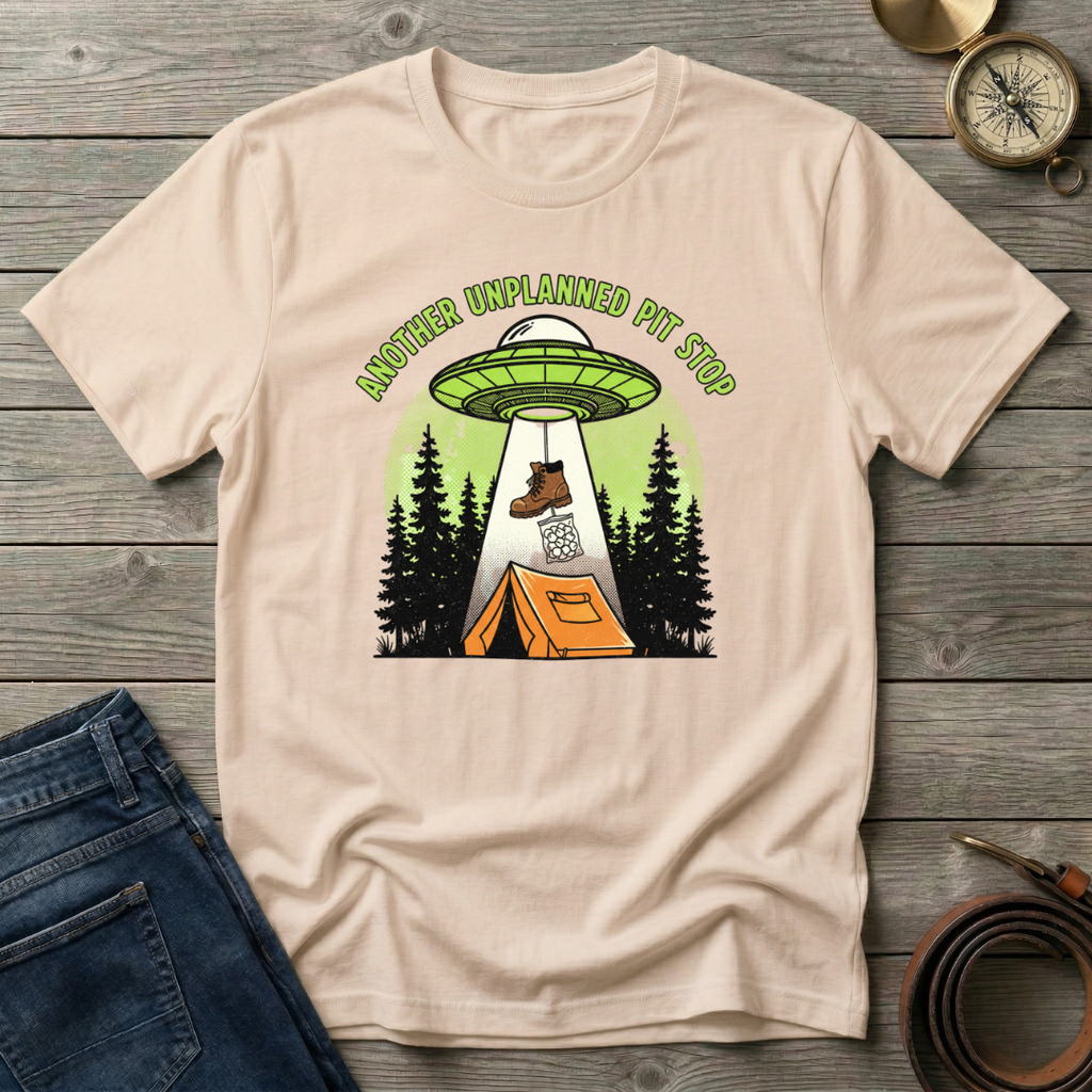 UNPLANNED PIT STOP T-SHIRT