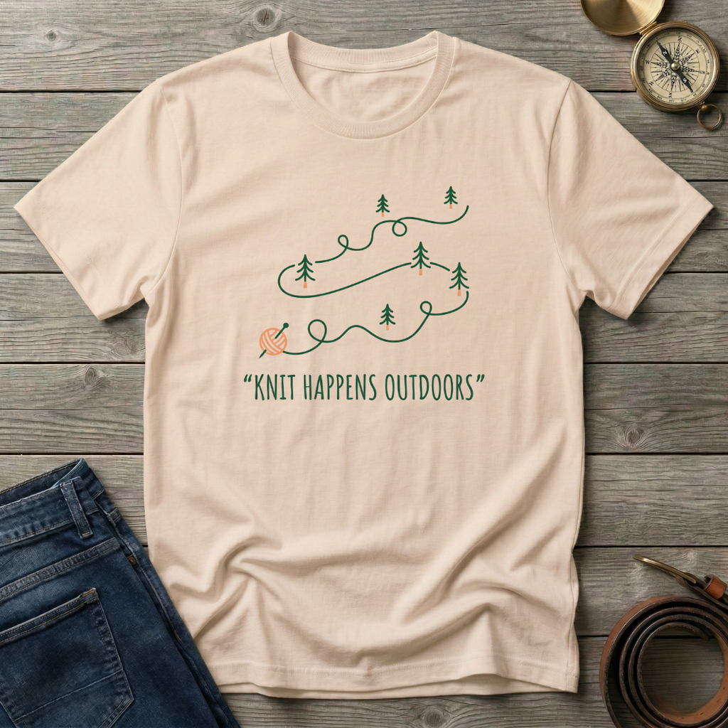KNIT HAPPENS T-SHIRT