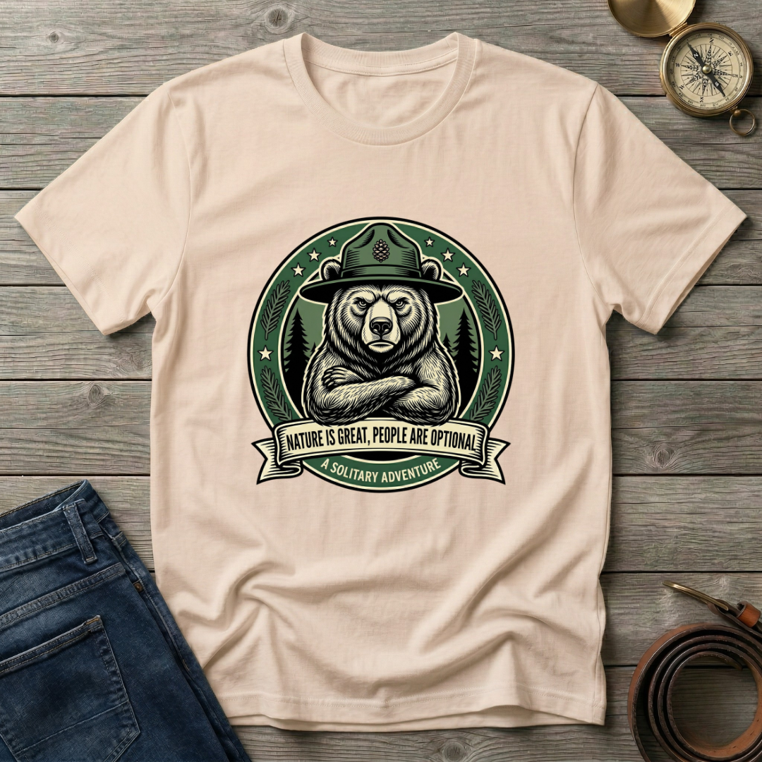 NATURE IS GREAT PEOPLE ARE OPTIONAL T-SHIRT