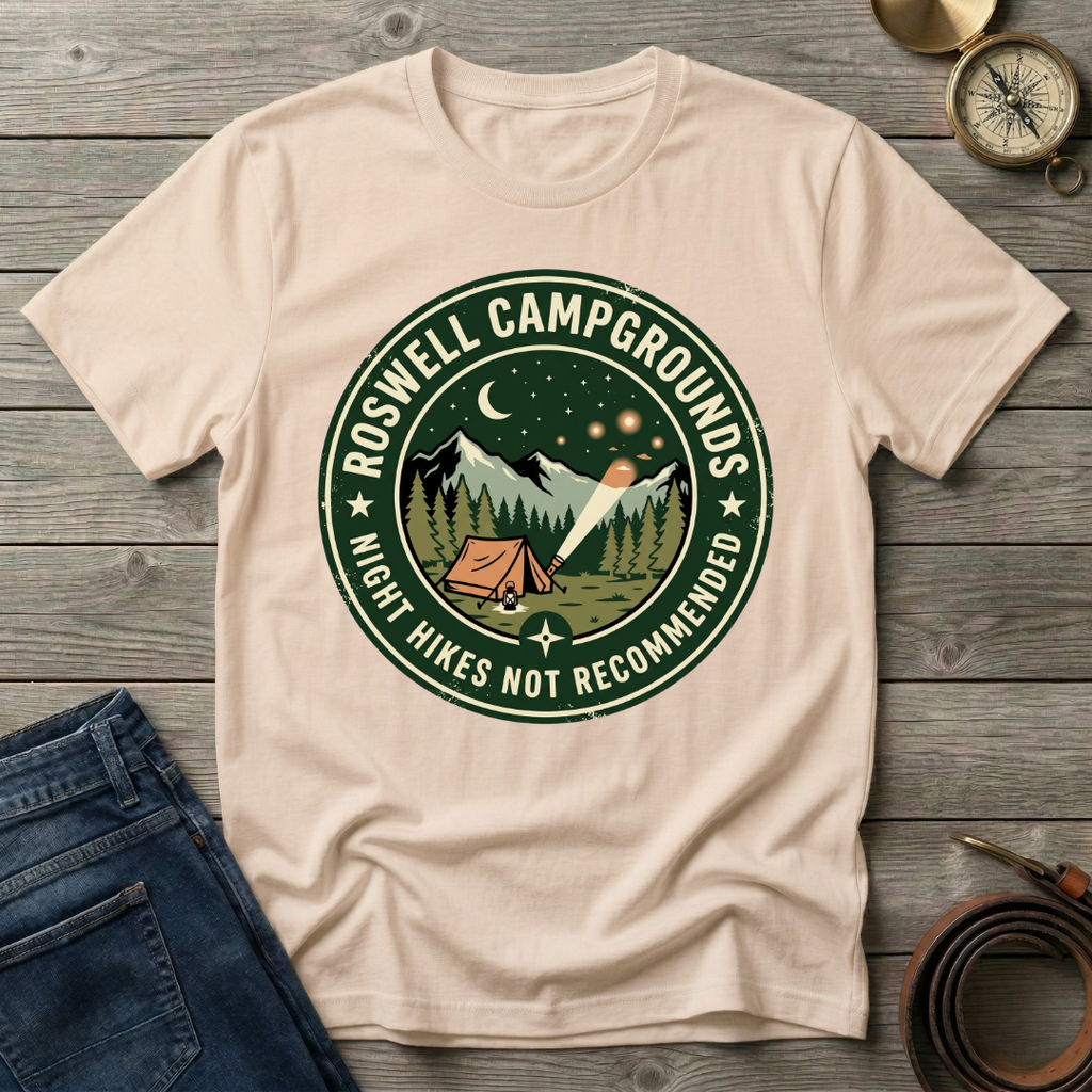 ROSWELL CAMPGROUNDS T-SHIRT