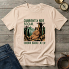 CURRENTLY NOT SOCIAL T-SHIRT