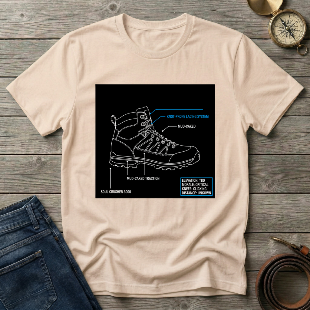 SHOE DIAGRAM T-SHIRT