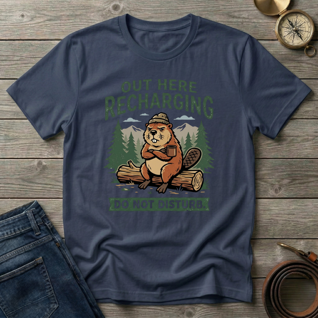 OUT HERE RECHARGING T-SHIRT