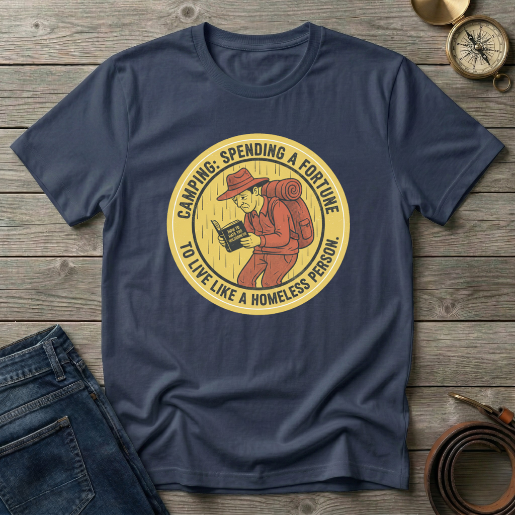 CAMPING SPENDING T-SHIRT