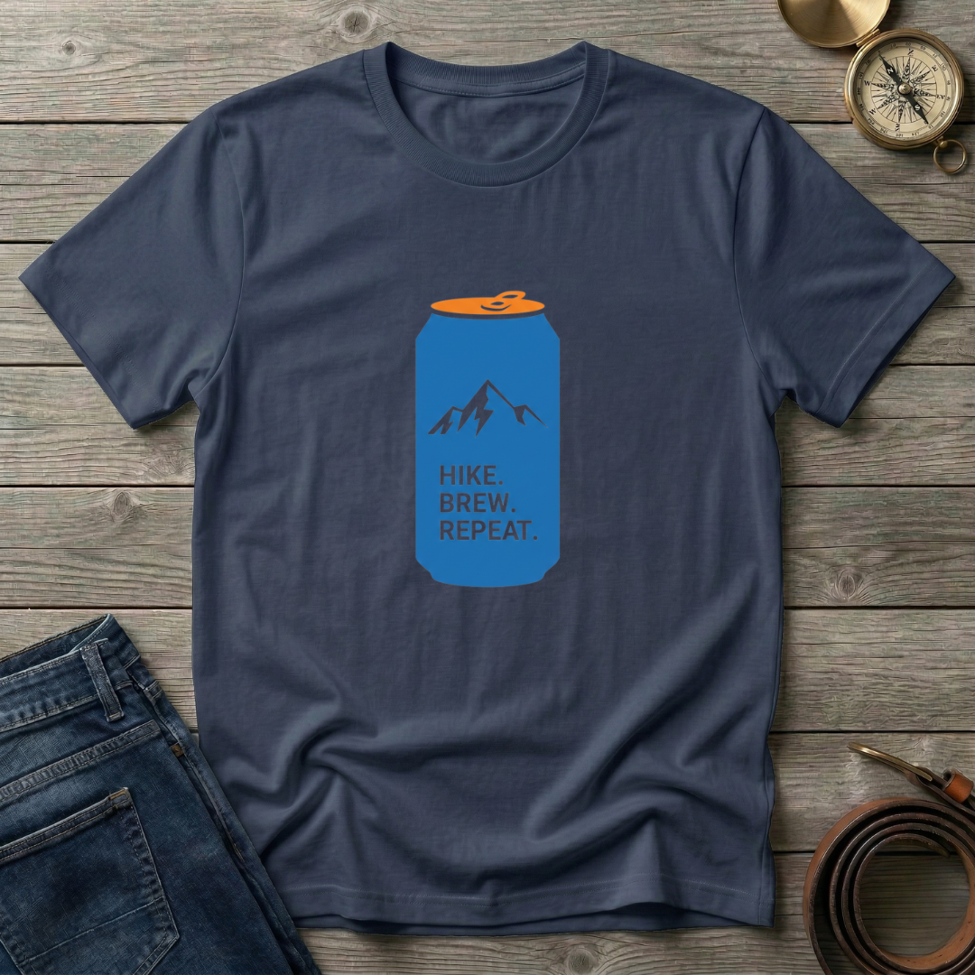 HIKE BREW REPEAT T-SHIRT