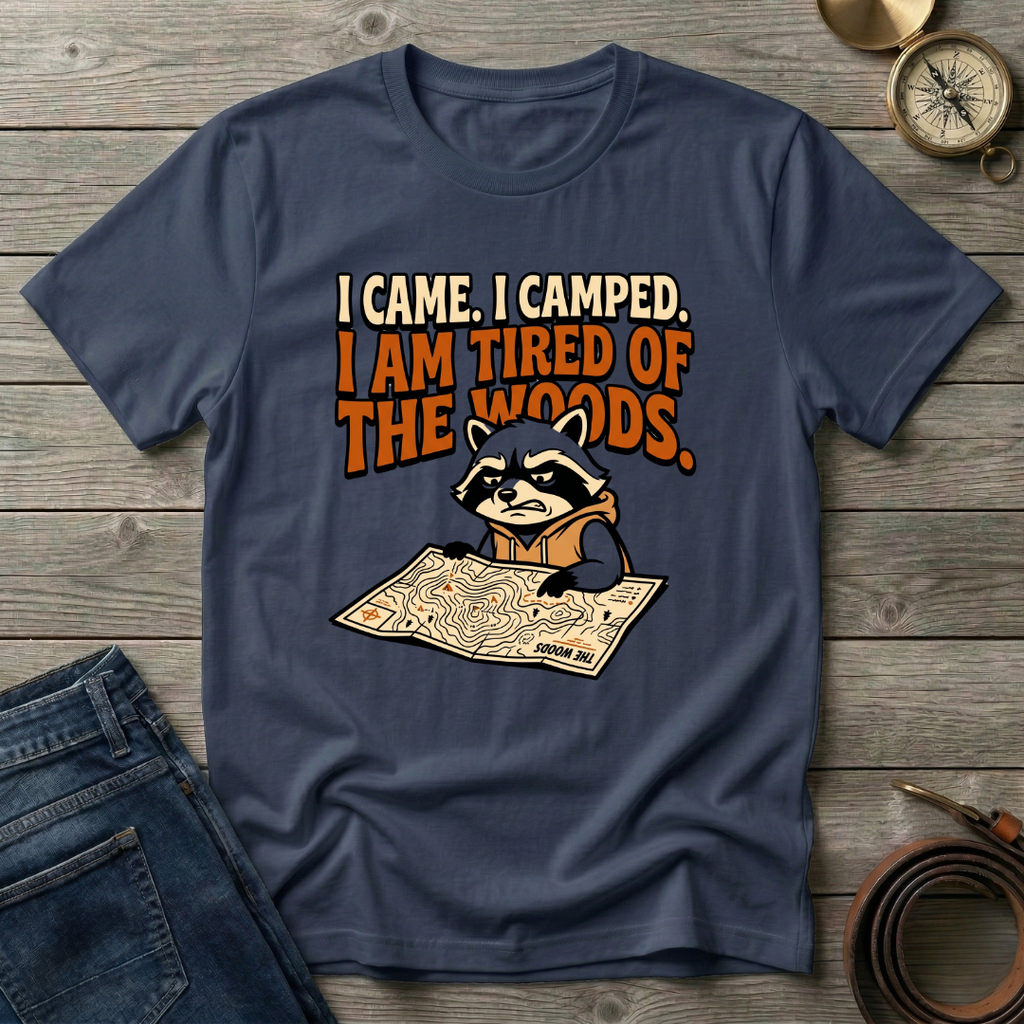 I CAME I CAMPED T-SHIRT