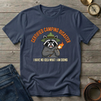 CERTIFIED CAMPING DISASTER T-SHIRT