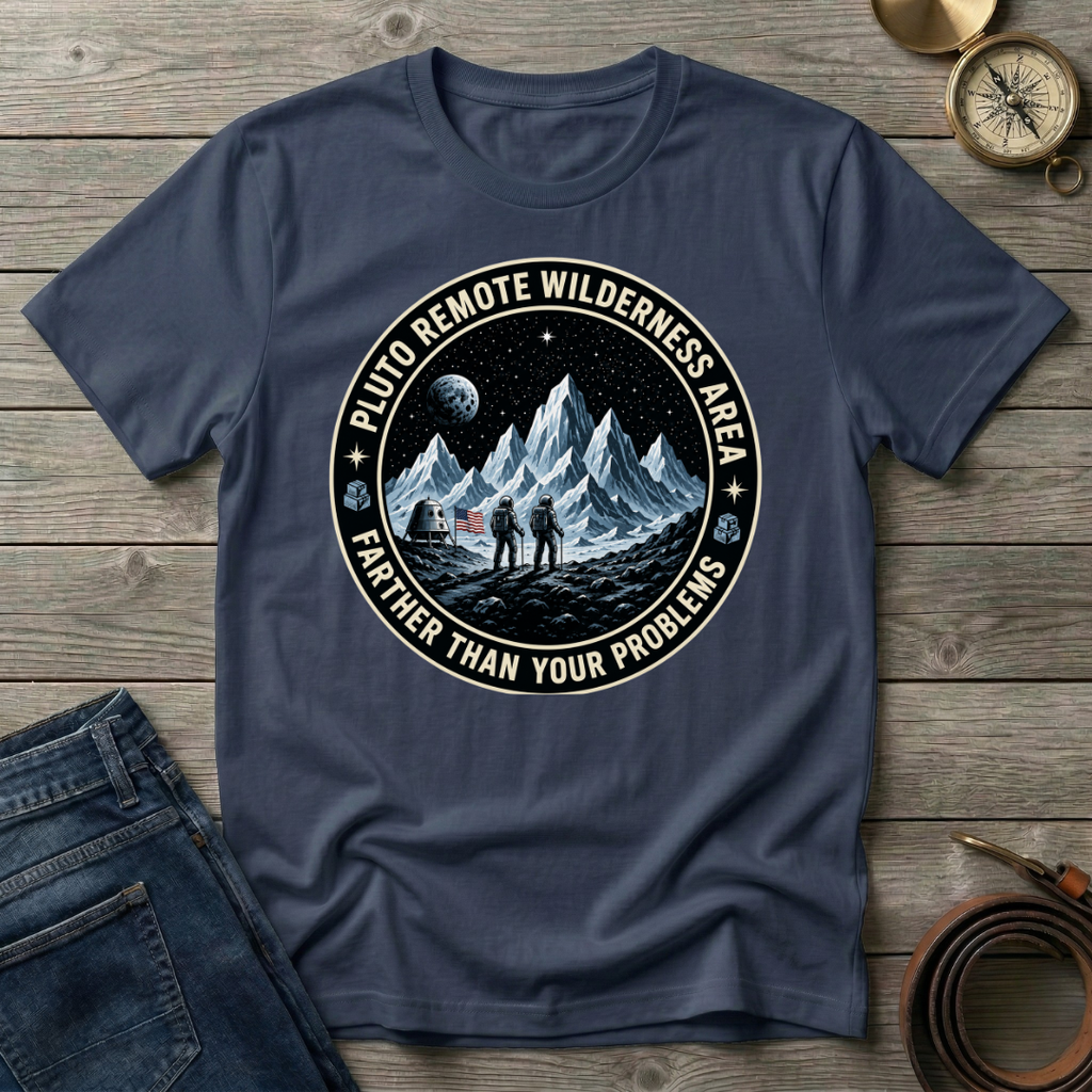 PLUTO REMOTE WILDERNESS T-SHIRT