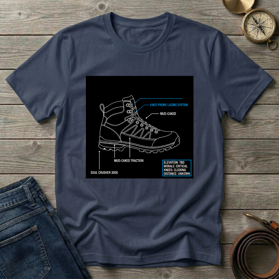 SHOE DIAGRAM T-SHIRT