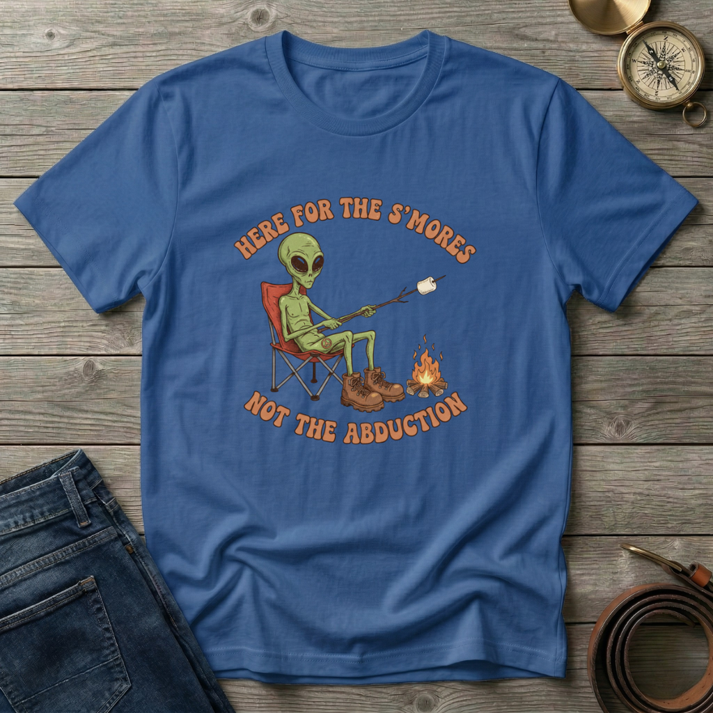 HERE FOR THE S'MORES T-SHIRT