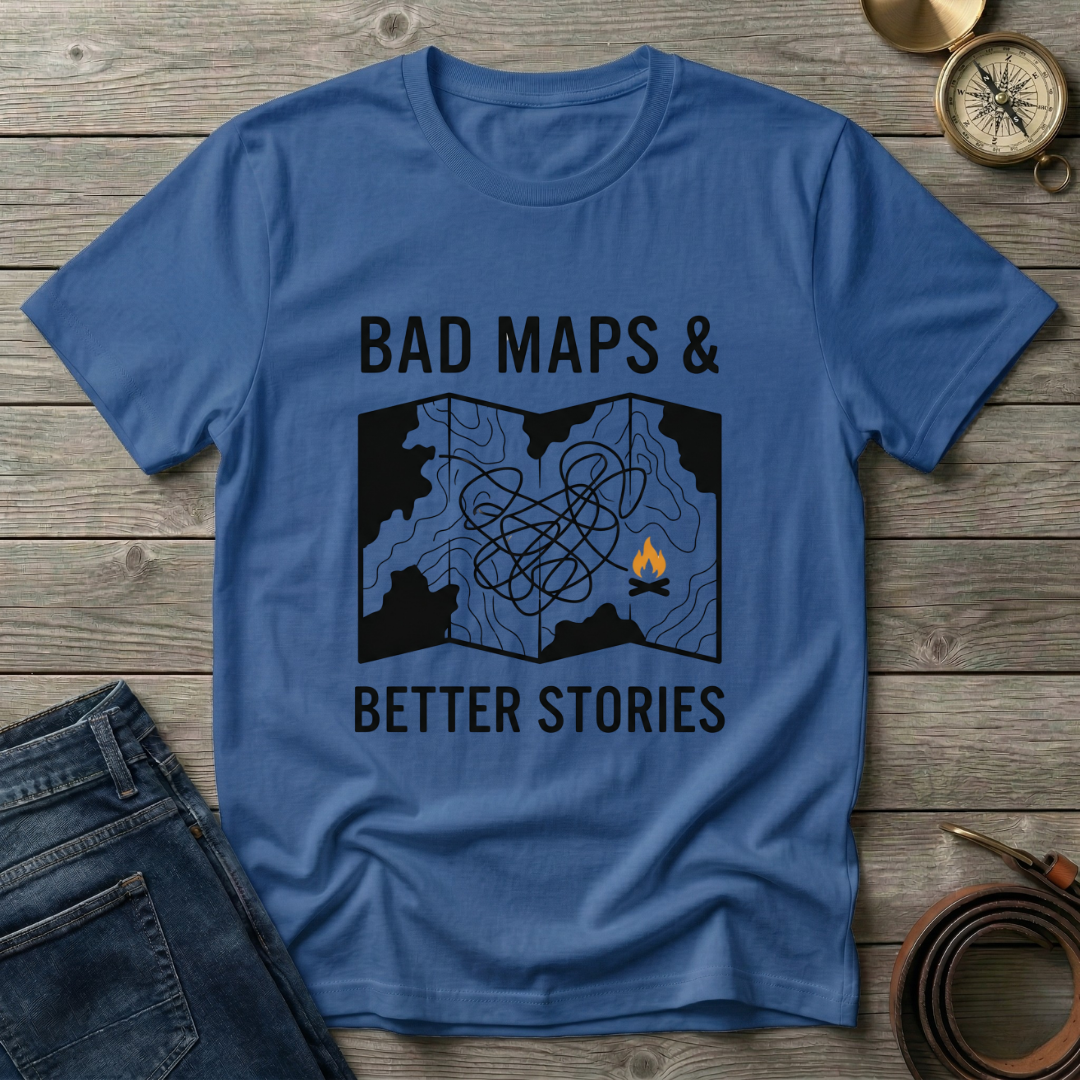 BAD MAPS BETTER STORIES T-SHIRT
