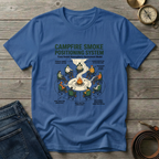 CAMPFIRE SMOKE POSITIONING SYSTEM T-SHIRT