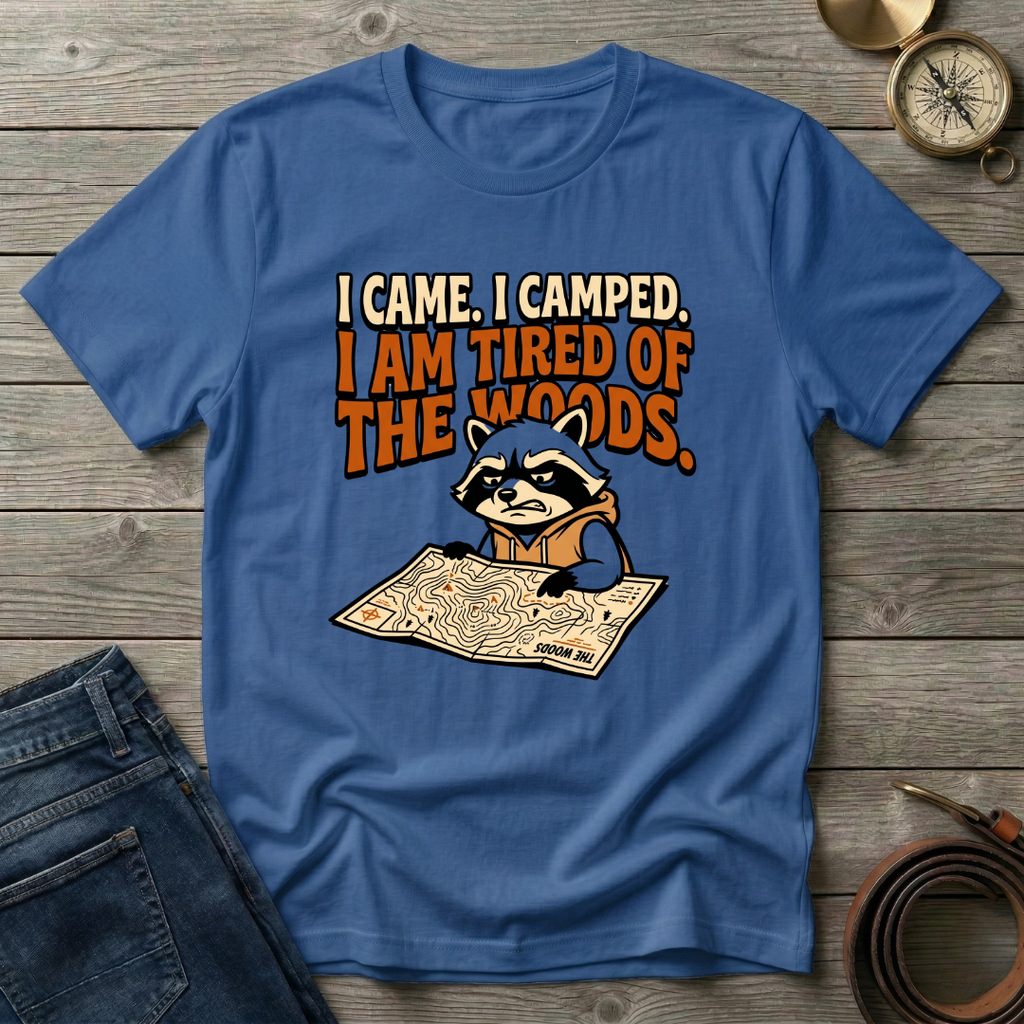 I CAME I CAMPED T-SHIRT