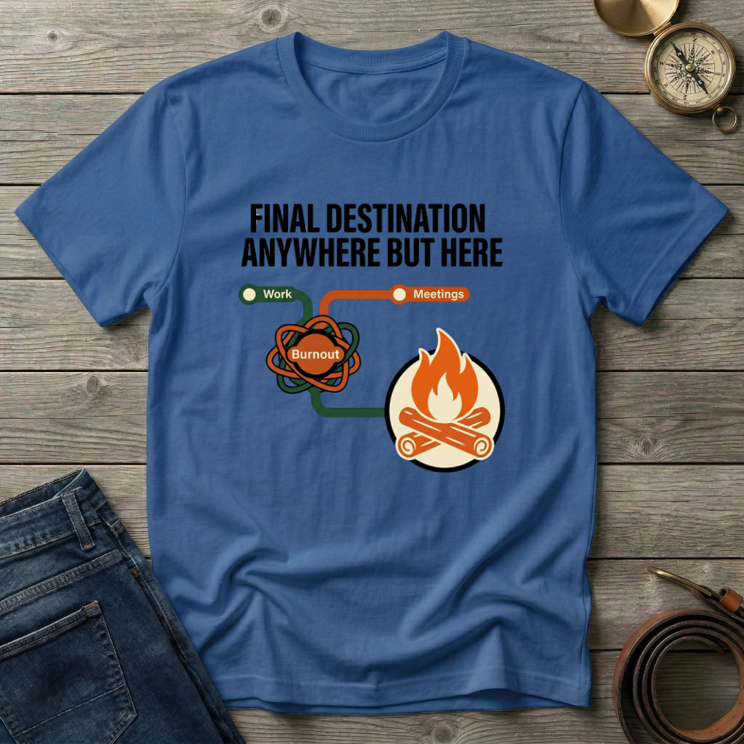 FINAL DESTINATION ANYWHERE BUT HERE T-SHIRT