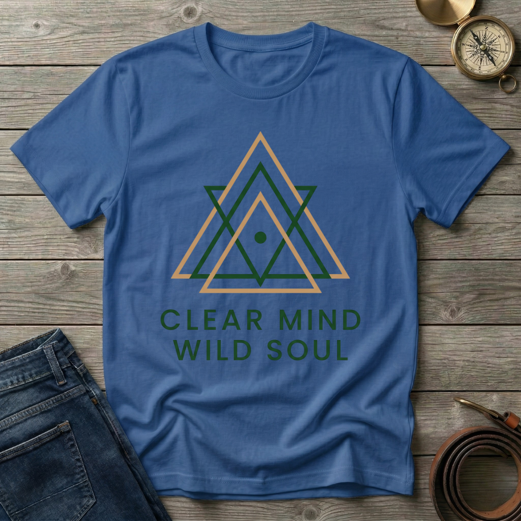 CLEAR MIND WILD SOUL T-SHIRT