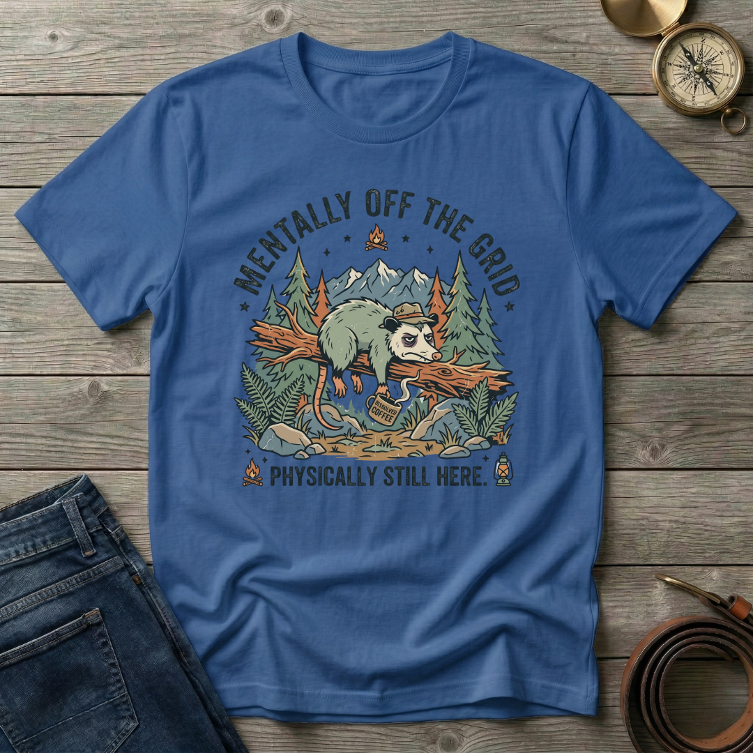 MENTALLY OFF THE GRID T-SHIRT