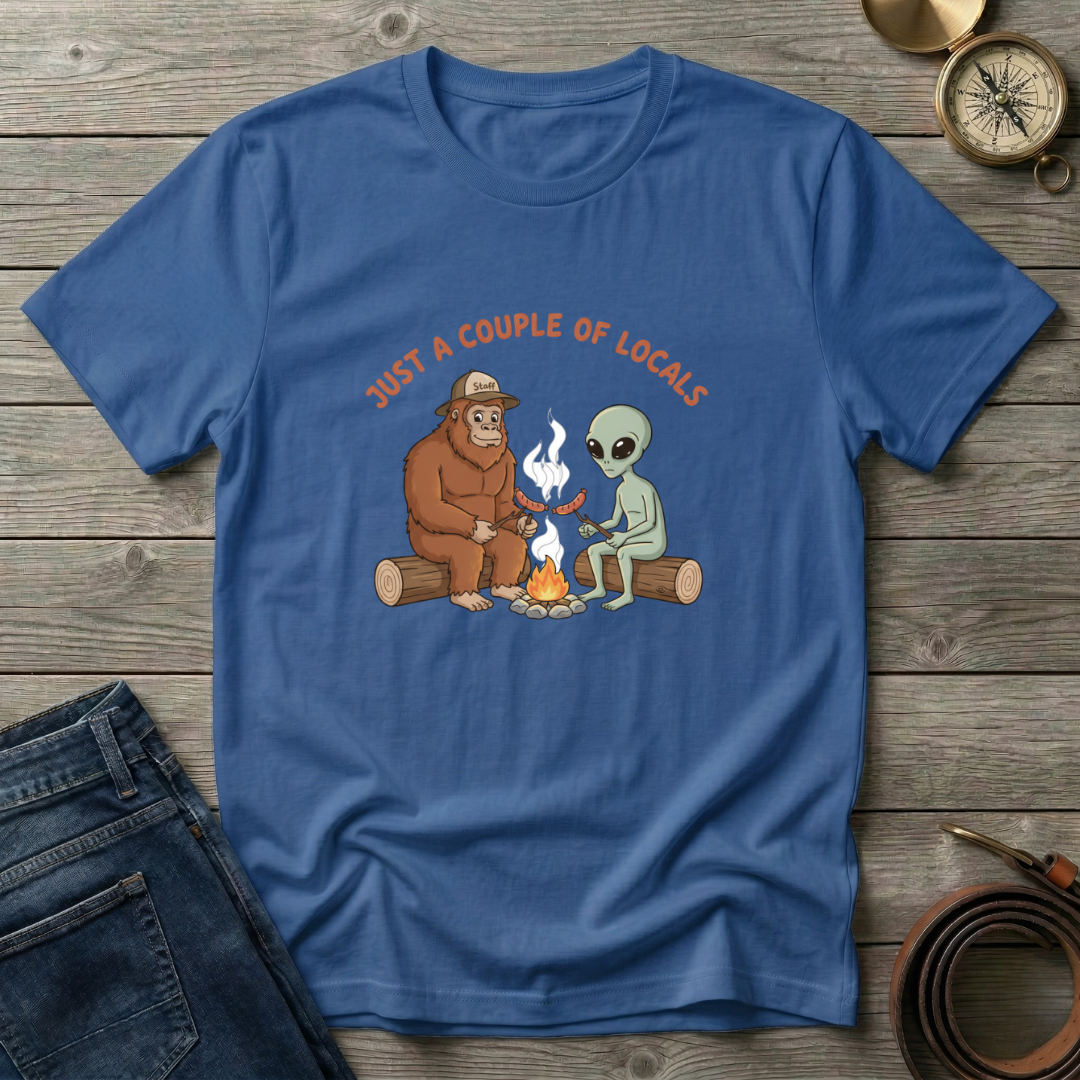 JUST A COUPLE OF LOCALS T-SHIRT