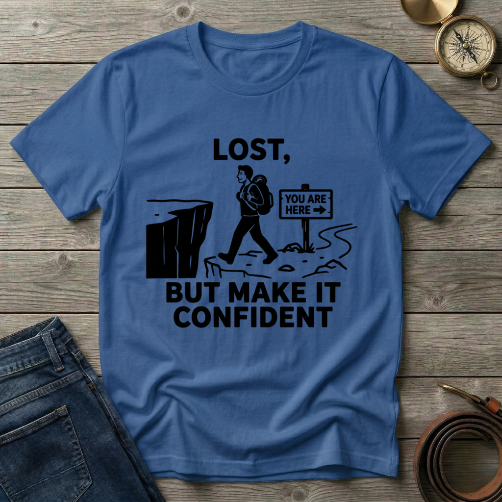 LOST BUT MAKE IT CONFIDENT  T-SHIRT