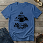 COFFEE MOUNTAINS REPEAT T-SHIRT