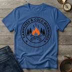 CAMPFIRES AND COLD MORNINGS T-SHIRT