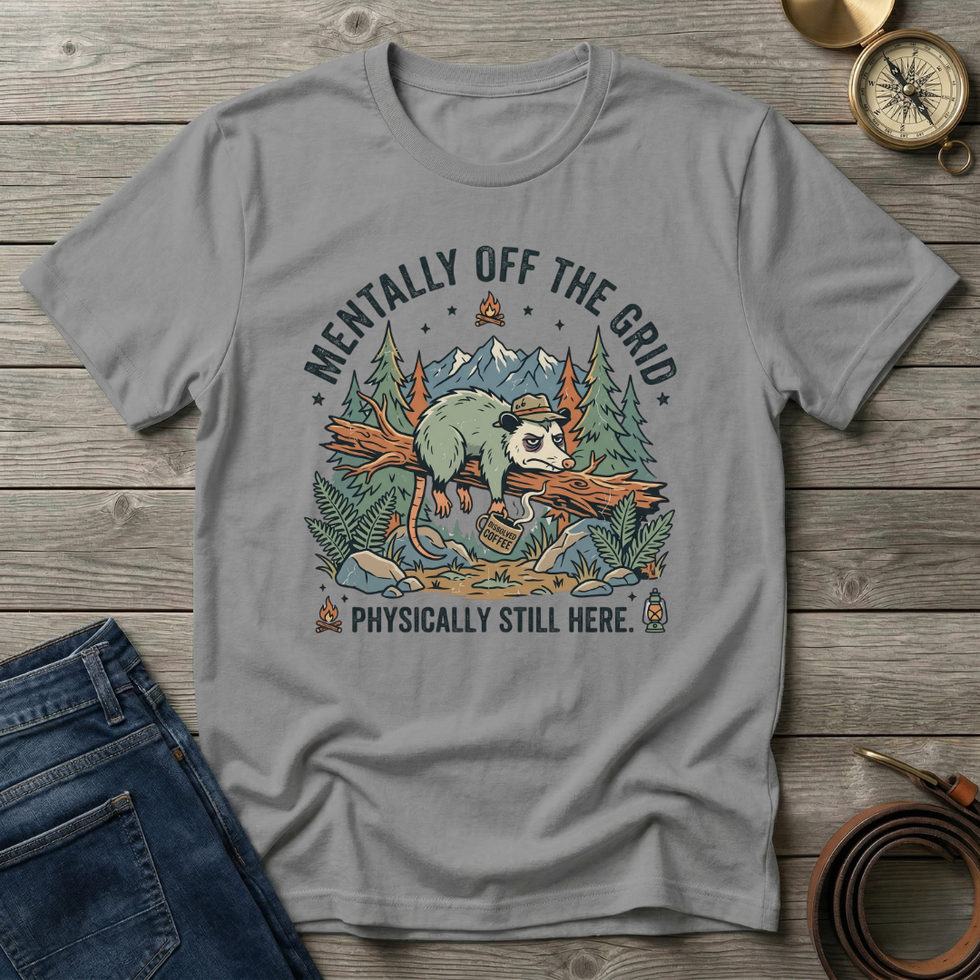 MENTALLY OFF THE GRID T-SHIRT