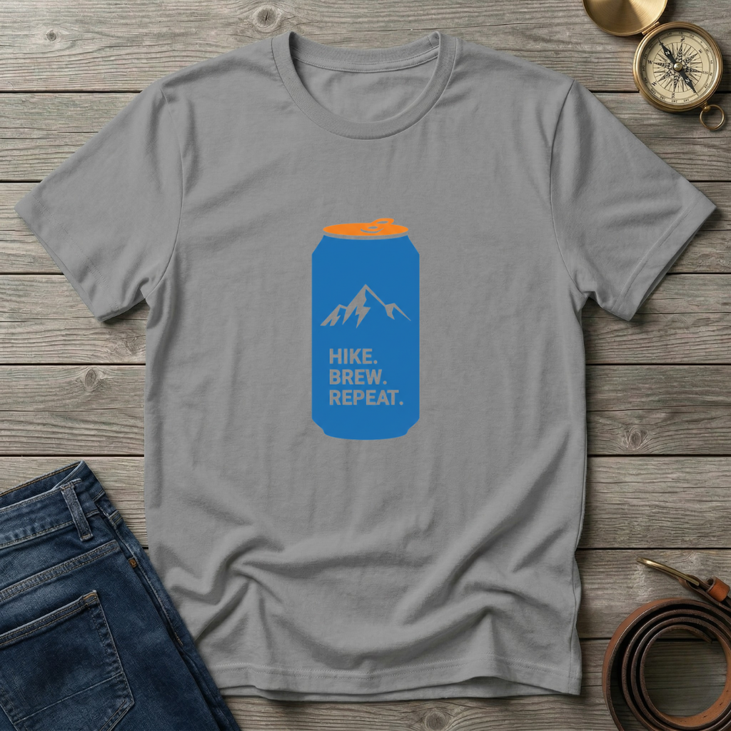 HIKE BREW REPEAT T-SHIRT