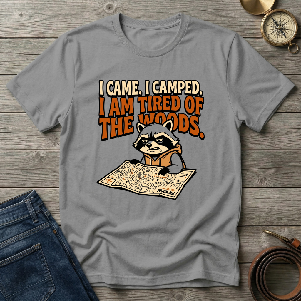 I CAME I CAMPED T-SHIRT