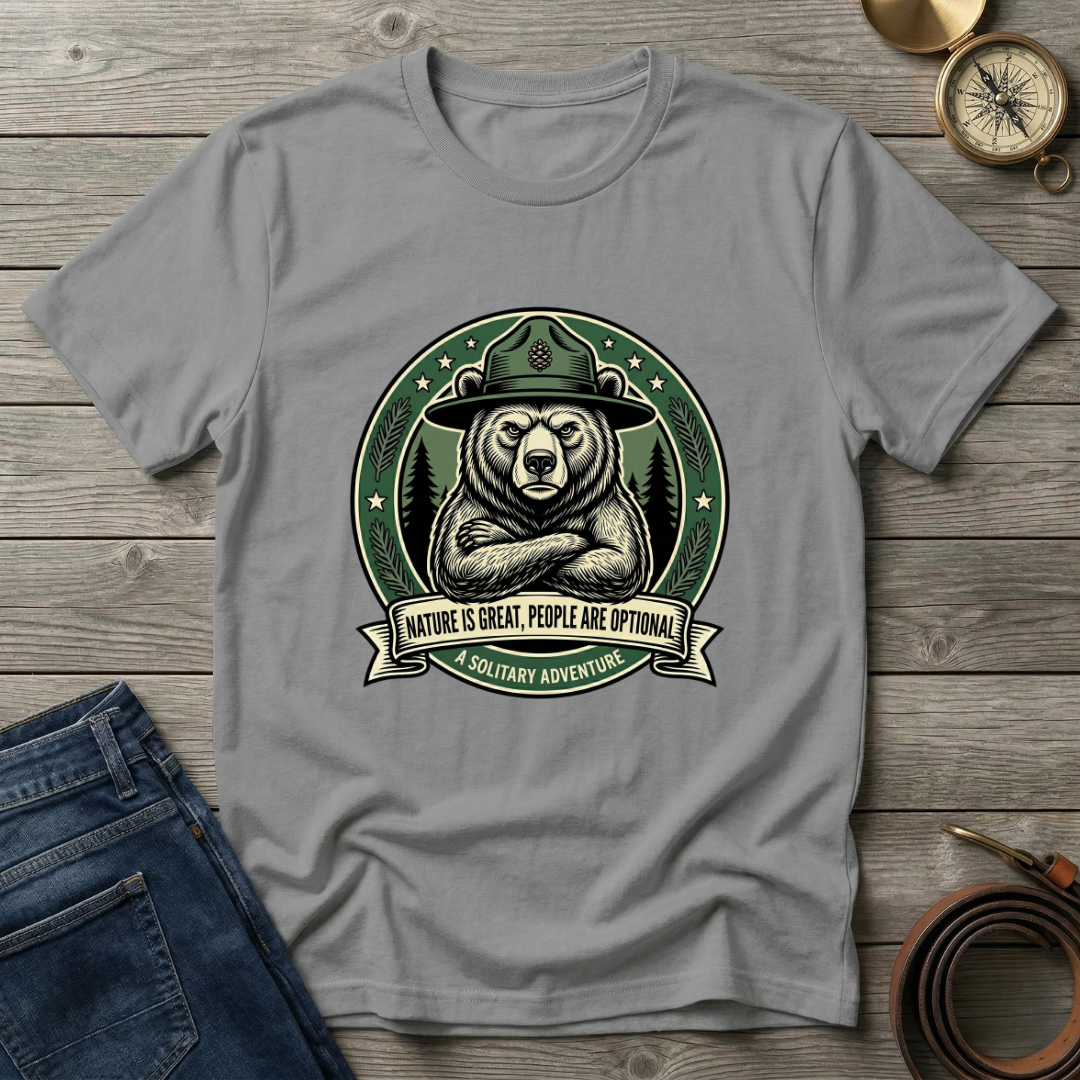 NATURE IS GREAT PEOPLE ARE OPTIONAL T-SHIRT