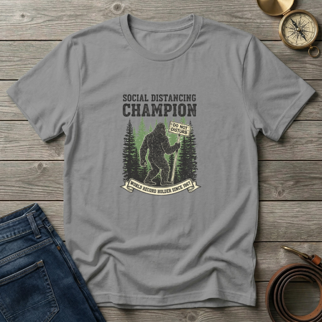SOCIAL DISTANCING CHAMPION T-SHIRT