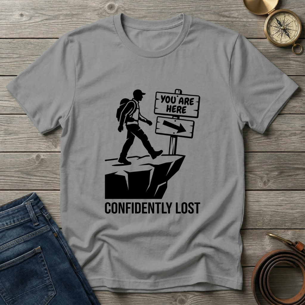 CONFIDENTLY LOST T-SHIRT