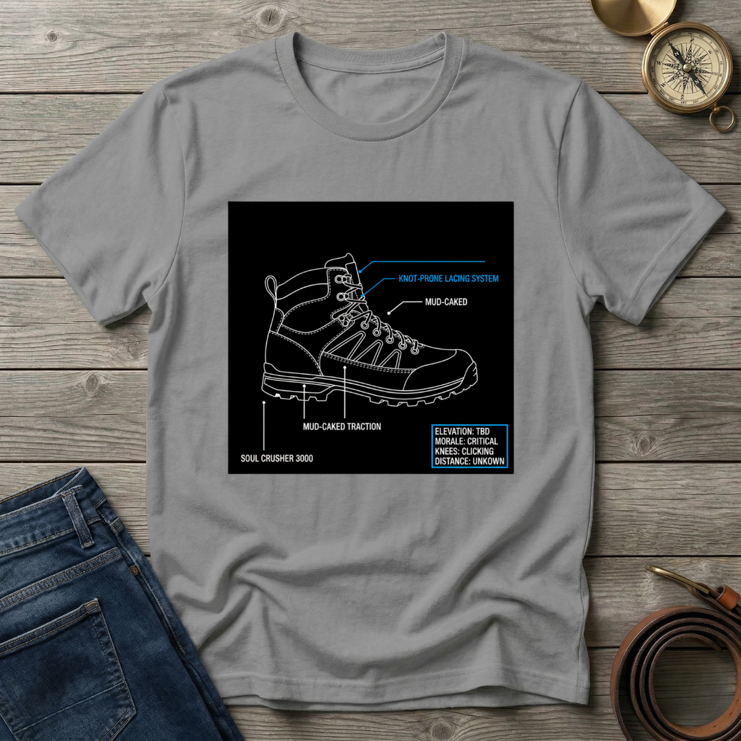 SHOE DIAGRAM T-SHIRT