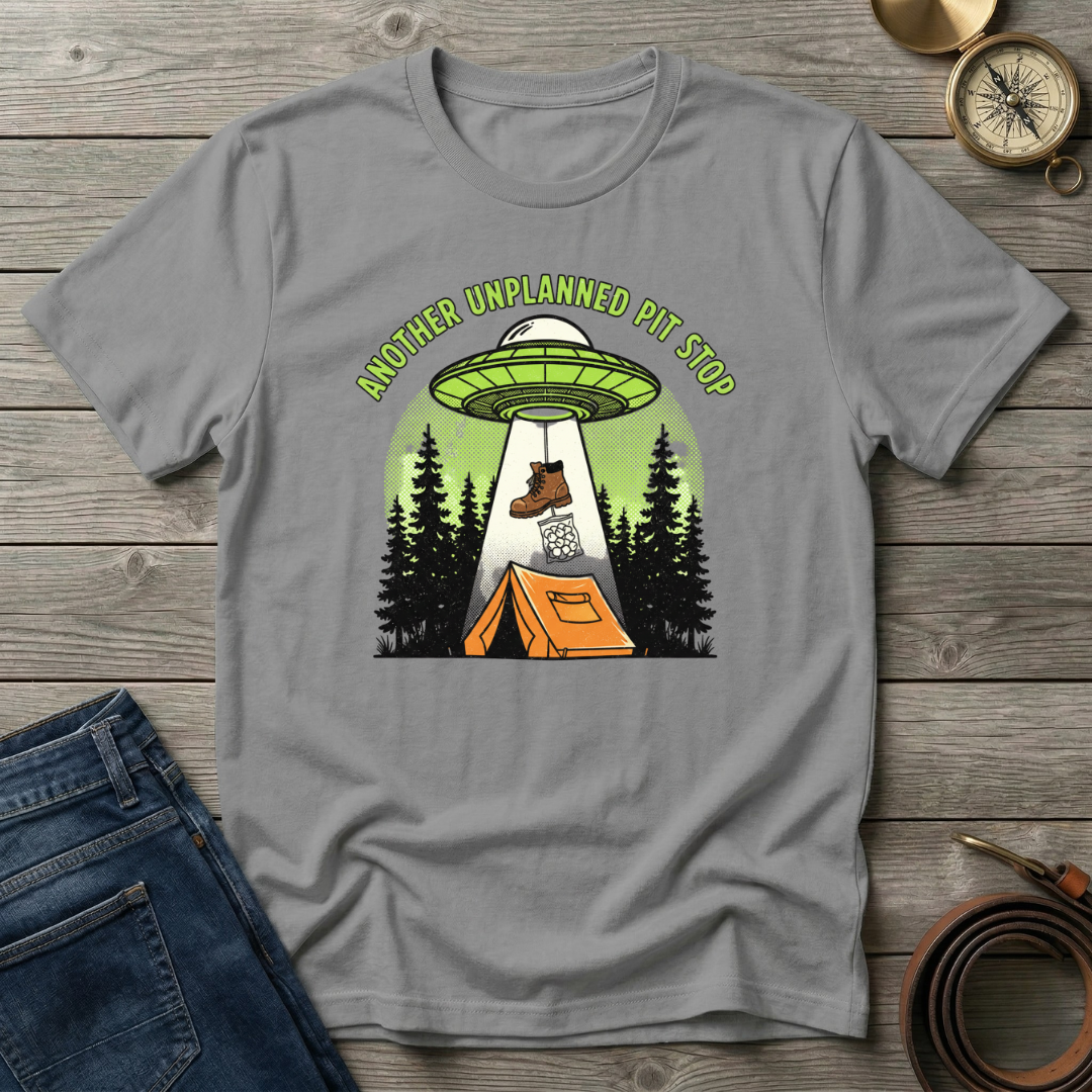 UNPLANNED PIT STOP T-SHIRT