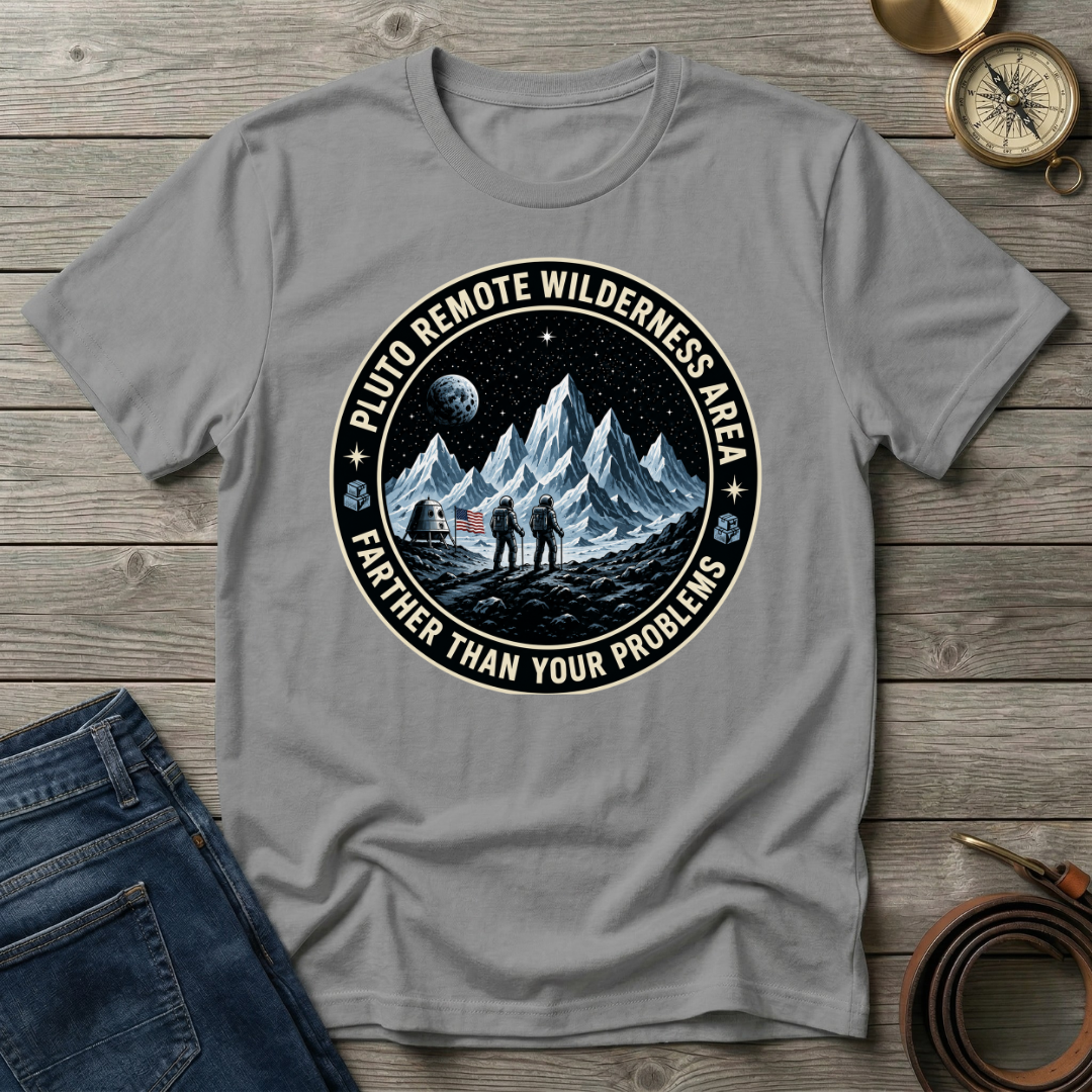 PLUTO REMOTE WILDERNESS T-SHIRT